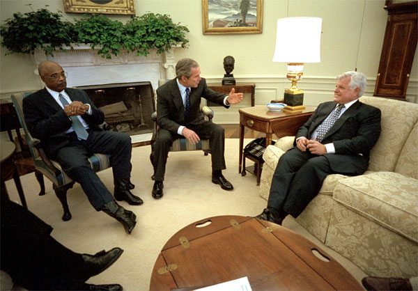 The Oval Office · August 2, 2001